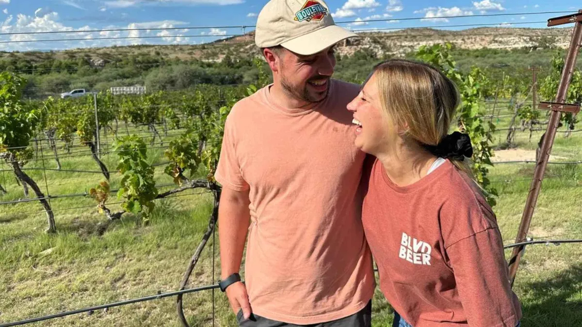 Wine tasting flight at a Verde Valley winery on a Sedona wine tour